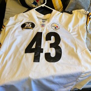 Pittsburgh Steelers troy Polamalu 75th anniversary jersey size 52 (xl)
